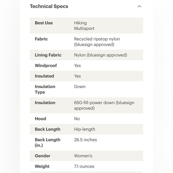 REI Down Women’s Vest Sz XS - Picture 8 of 9